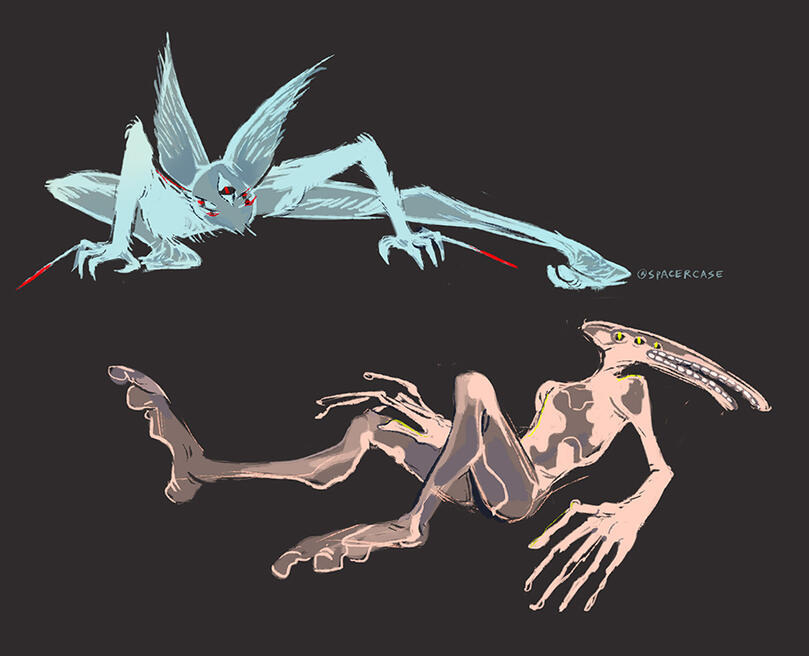 Creature concepts (night)