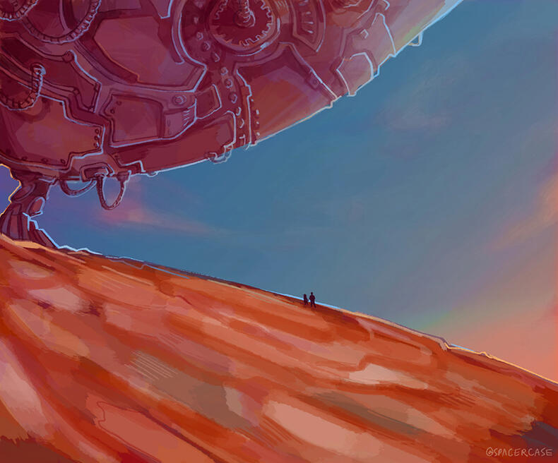 Two can occupy a place