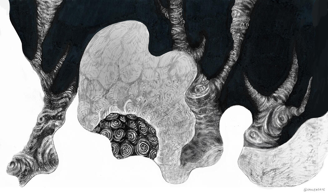 The core of a planet