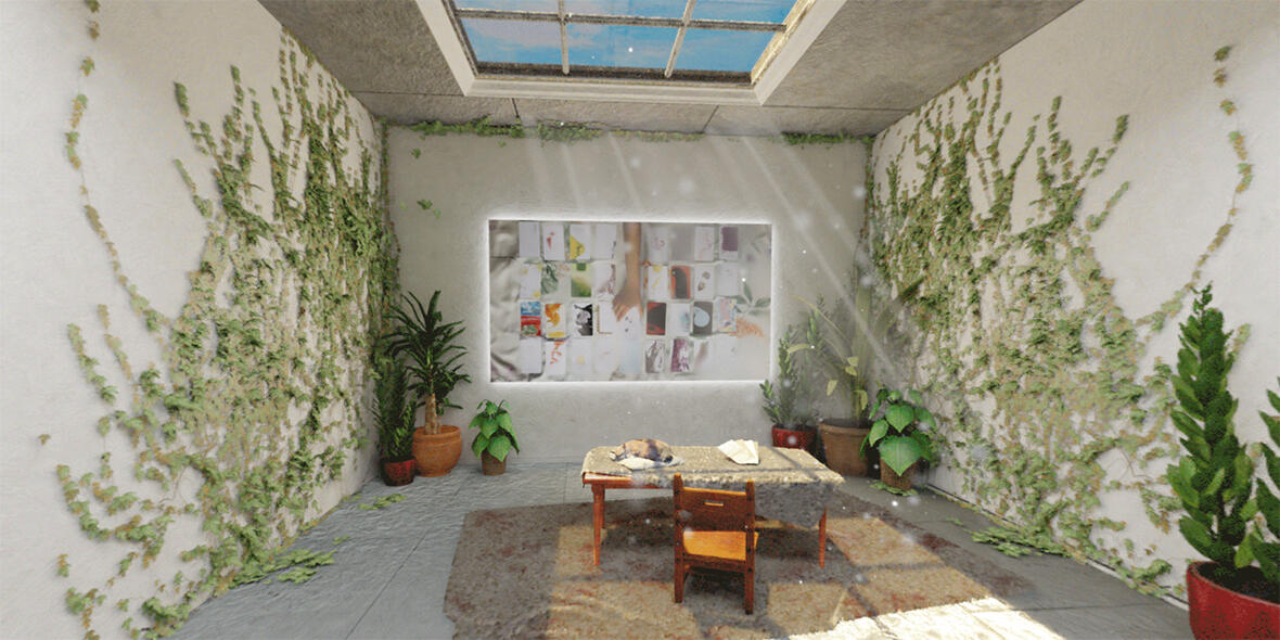 Untitled and As the Ant Crawls, as featured in the Goldsmiths Virtual Degree Show (2021)